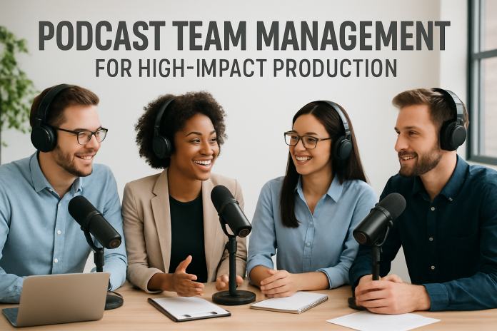 podcast team management