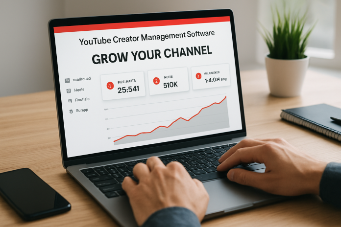 youtube creator management software