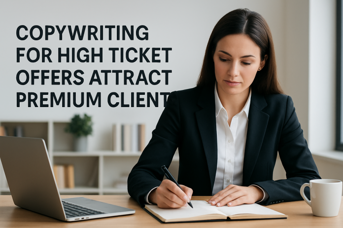 copywriting for high ticket offers