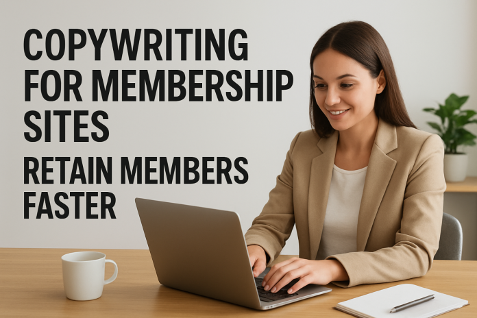 copywriting for membership sites
