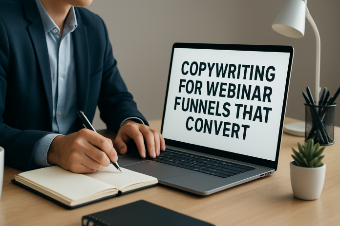 copywriting for webinar funnels