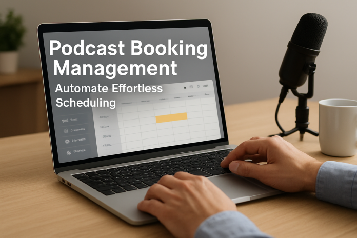 podcast booking management