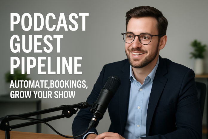 podcast guest pipeline