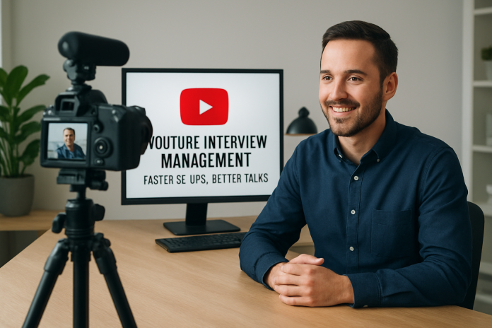 youtube interview management