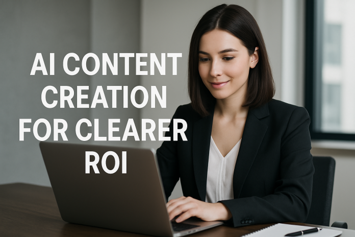 AI content creation