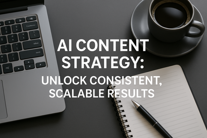 AI Content Strategy: Unlock Consistent, Scalable Results AI content strategy