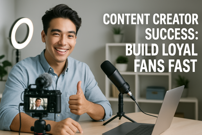 Content Creator Success: Build Loyal Fans Fast content creator success