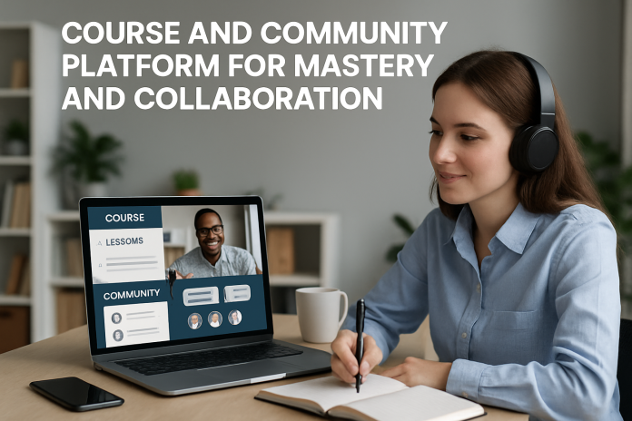 Course And Community Platform For Mastery And Collaboration course and community platform