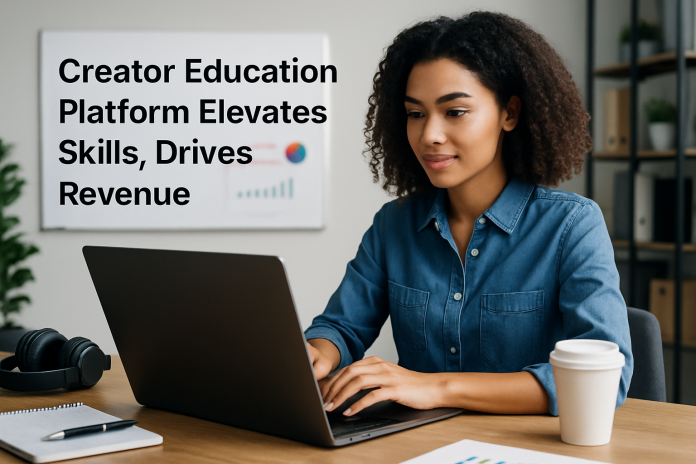 Creator Education Platform Elevates Skills, Drives Revenue creator education platform