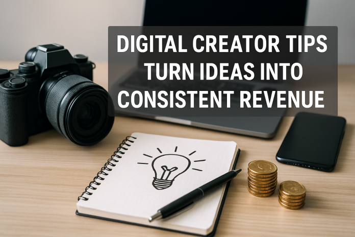 digital creator tips