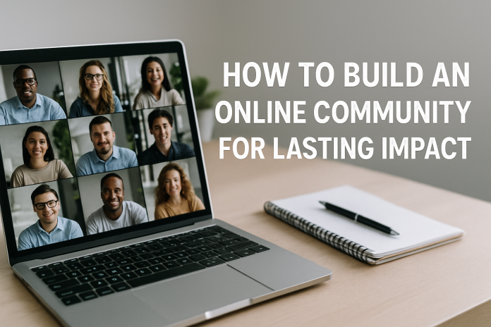 how to build an online community