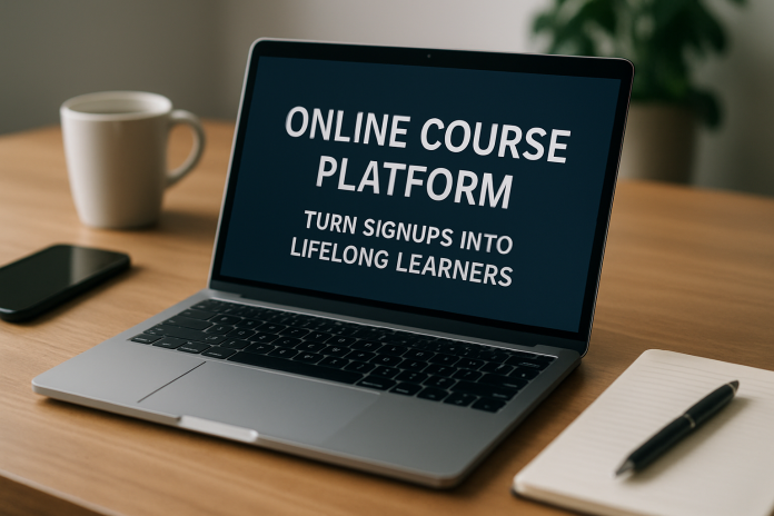 Online Course Platform, Turn Signups Into Lifelong Learners online course platform