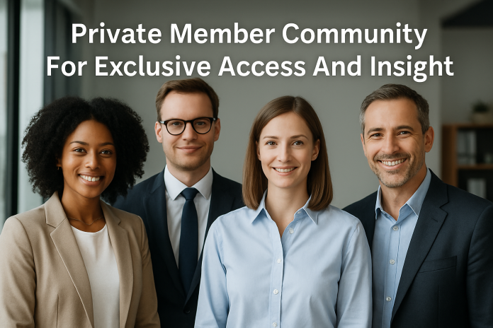 private member community