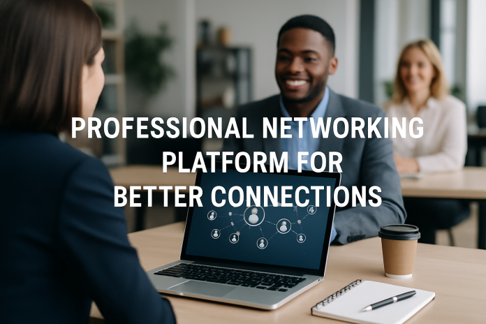 Professional Networking Platform For Better Connections professional networking platform