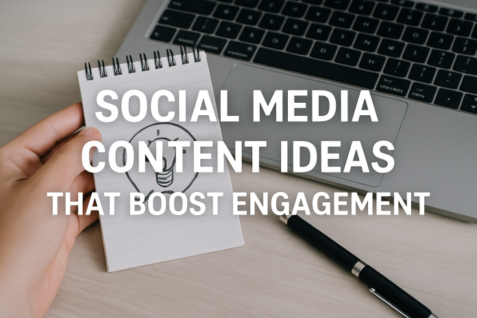 social media content ideas