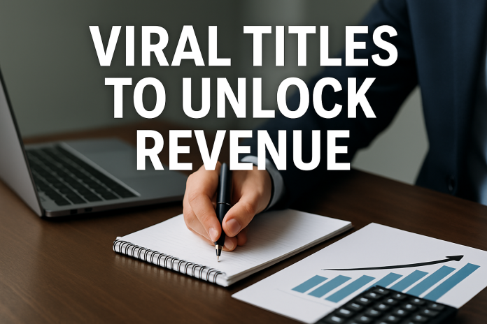 Viral Titles To Unlock Revenue viral titles