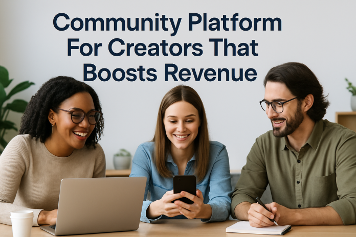 community platform for creators