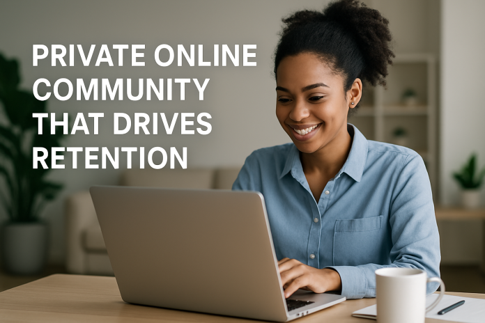 private online community